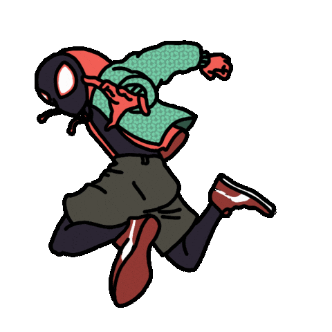 Spiderman Miles Sticker