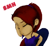 EmpressSuma omg why smh shakemyhead Sticker