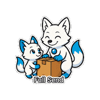 Fullsend Gifsticker Sticker