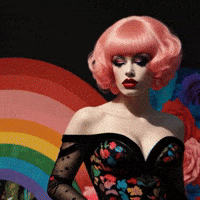Rainbow Vintage GIF by Garbi KW