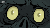 Shocked Eyes GIF by Adult Swim