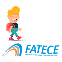 fatece coracao faculdade estudar livro Sticker
