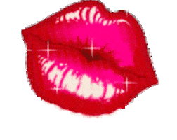Lips Kiss Sticker