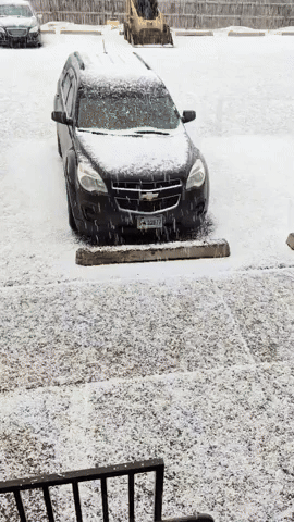 'Messy' Winter Storm Brings Snow, Graupel to Wyoming