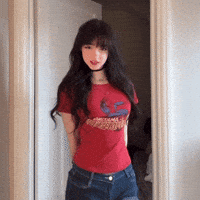 Beautiful Girl Twitch GIF