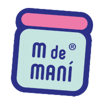 Cacahuatina Delidelideli Sticker by M de Maní