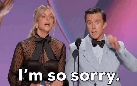 Im So Sorry Kaitlin Olson GIF by Emmys