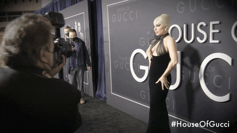 Posing Lady Gaga GIF by House of Gucci