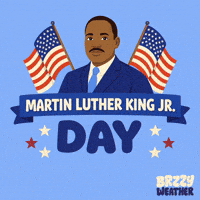 Martin Luther King Jr Mlk GIF by Brzzy