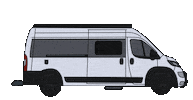 Boxer Camping Sticker by GurkewillReisen