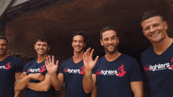 Happy Kisses GIF by Australian Firefighters Calendar