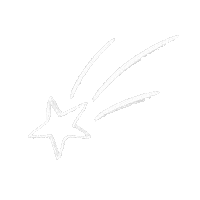 Shooting Star Heart Sticker
