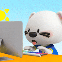 Tired Dog GIF by UpStudiosWorld