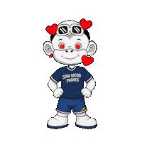 San Diego Padres Sticker by Zhot