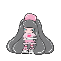 vanesalongchamp upset yo angry girl vexed Sticker