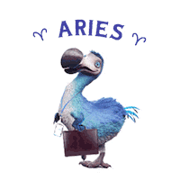 Aries Star Sign Sticker by Dodo Australia