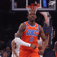 Lets Go Basketball GIF by OKC Thunder