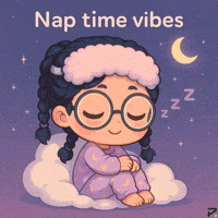 Crescent Moon Zzz GIF by Persona