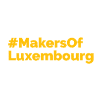 handwierk luxembourg makersofluxembourg makers of luxembourg chambre des mètiers Sticker
