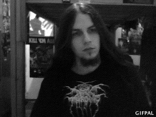 black metal GIF