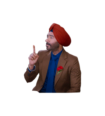 Happy Leave Me Alone Sticker by DevgnFilms