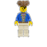 FrankyT_Lego lego pirate sailor frankytlego Sticker