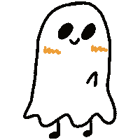 Halloween Hello Sticker