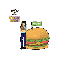 ekatvafestival vegan delhi veganfood newdelhi Sticker