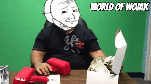 Print Money The Fed GIF by World of Wojak