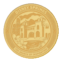 disneysprings disney walt disney world disney springs Sticker