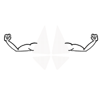 Flex Treadstrong Sticker by Runaway Fitness