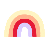 Rainbow Color Sticker by Léa Binda