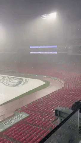 Lightning Splits Sky as Bad Weather Halts Red Sox-Mets at Fenway Park