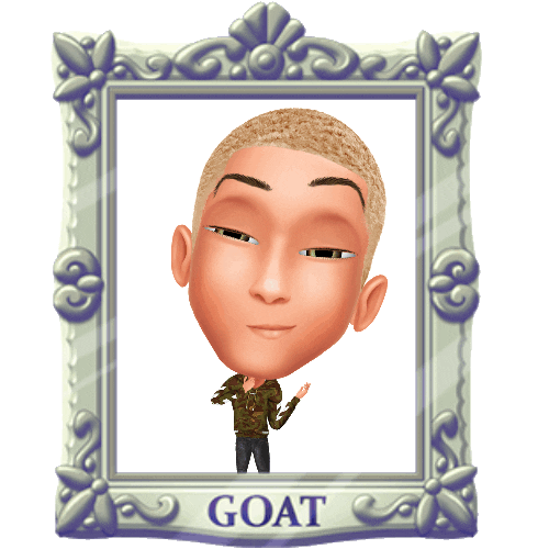 Goat Thejakebecker Sticker by Genies