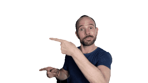 CMLearning giphyupload man point pointing Sticker