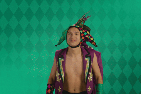 Mardi Gras Spinning GIF by Universal Destinations & Experiences
