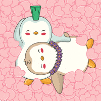 I Love You Hearts GIF by Pudgy Penguins