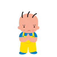 Sad Kid Sticker by Morinaga Platinum