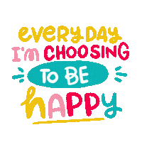 ilariapops happy good morning positivity mindfulness Sticker