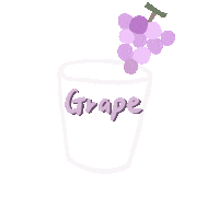 Grape Sticker by wootea