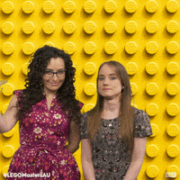 LEGOMastersAU point australia lego down GIF
