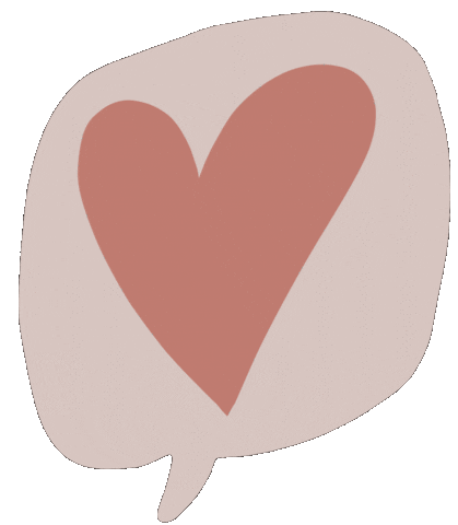 Terra Cotta Heart Sticker
