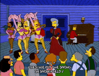 Season 9 Belle GIF by The Simpsons