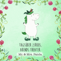 Unicorn Einhorn GIF by Mr. & Mrs. Panda
