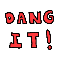 Bust Shucks Sticker by Jonny Bummers