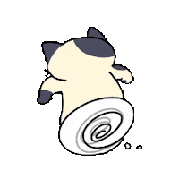 Go Away Sticker