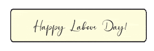 Labour Day Work Sticker