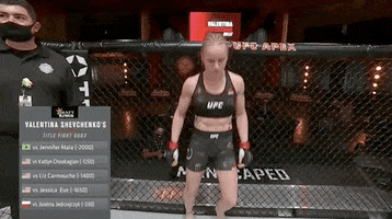 Valentina Shevchenko Sport GIF by UFC