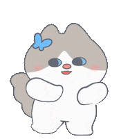 Excited Dance Sticker by Snooze Kittens