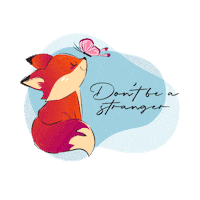 Red Fox Sticker by Red Fox Graphix